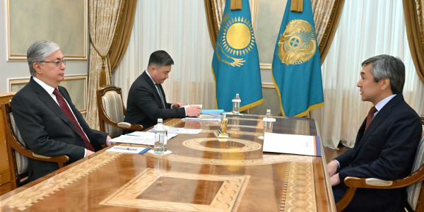 Президент принял председателя президиума НПП &laquo;Атамекен&raquo; Раимбека Баталова