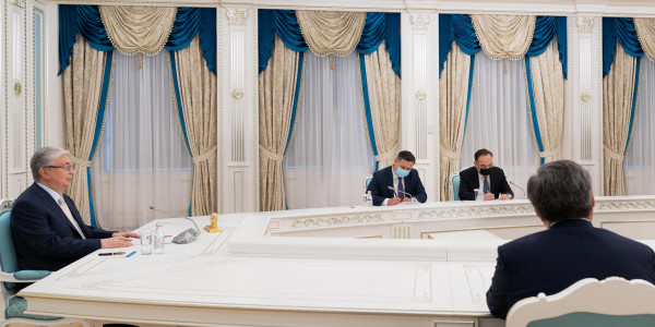 Қазақстан Президенті БҰҰ Бас хатшысымен келіссөз өткізді