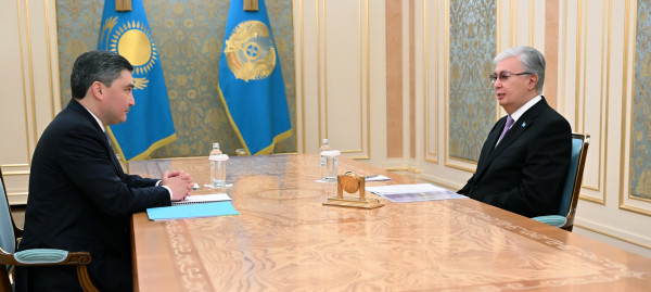 Мемлекет басшысы Премьер-министр Олжас Бектеновті қабылдады