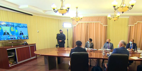 Ұлттық қоғамдық сенім кеңесінің онлайн отырысы өтті