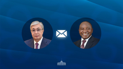 Глава государства направил телеграмму поздравления Президенту ЮАР