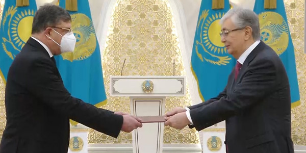 Қ. Тоқаевқа бірқатар мемлекеттің елшілері сенім грамотасын табыстады