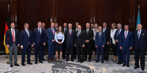 Президент принял участие в «круглом столе» деловых кругов Казахстана и Германии