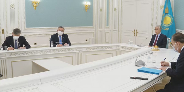 Қ. Тоқаев Түркияның Сыртқы істер министрі Мевлют Чавушоғлумен онлайн-кездесу өткізді