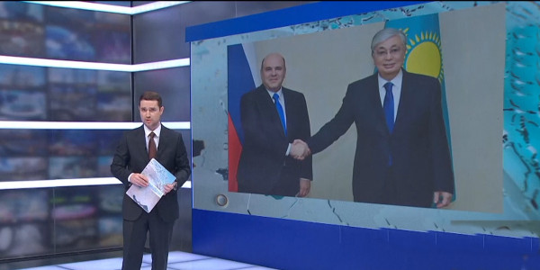 Глава РК принял Премьер-министра России М. Мишустина