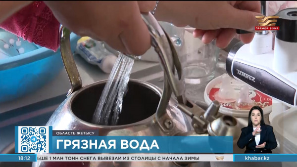 Проблема качественной питьевой воды волнует жителей города Саркана