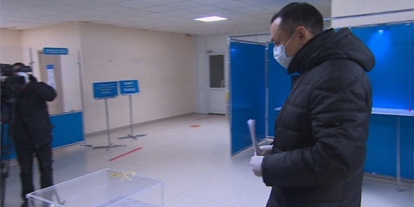 Лидер НПК проголосовал на выборах в Мажилис Парламента и маслихаты