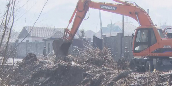 В Алматы очистят 6 русел рек экстренные службы