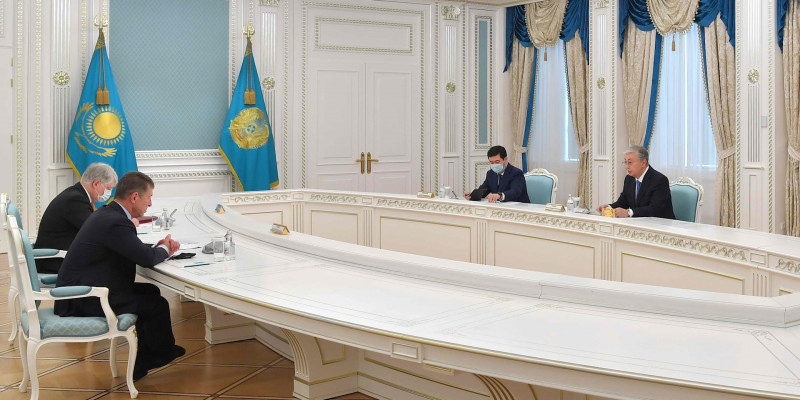 Касым-Жомарт Токаев принял заместителя руководителя Администрации Президента России