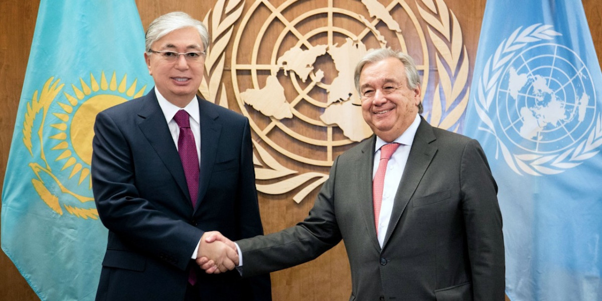 Президент Казахстана направил телеграмму Генеральному секретарю ООН Антониу Гутерришу