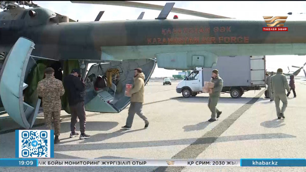 Ойыл ауданына кезекті гуманитарлық көмек жетті