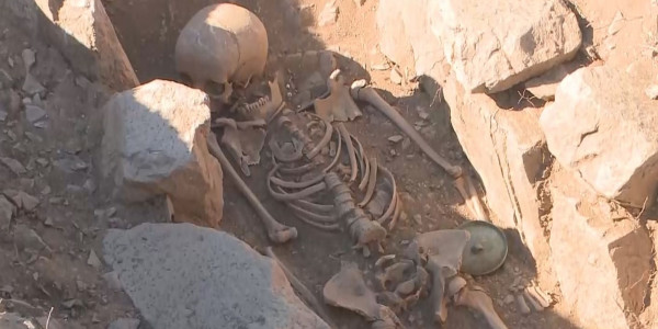 Қарағанды облысында сақ дәуіріне тиесілі адам қаңқасы табылды