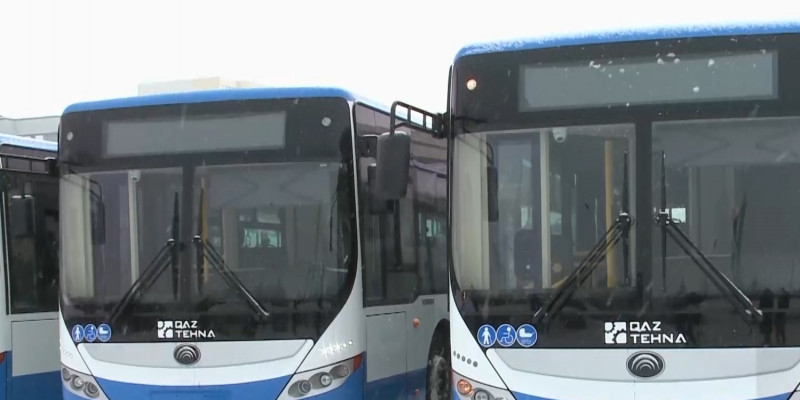 Новые автобусы поступили в автопарки Усть-Каменогорска