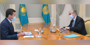Мемлекет басшысы «Lancaster Group Kazakhstan» холдингі директорлар кеңесінің төрағасы Берік Қаниевті қабылдады