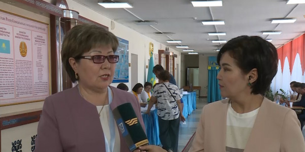 Қонаев қаласының тұрғындары қалай дауыс беріп жатыр?