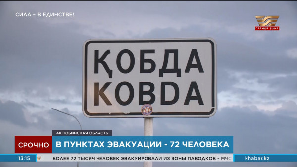 В Кобдинском районе Актюбинской области подтопило 290 домов