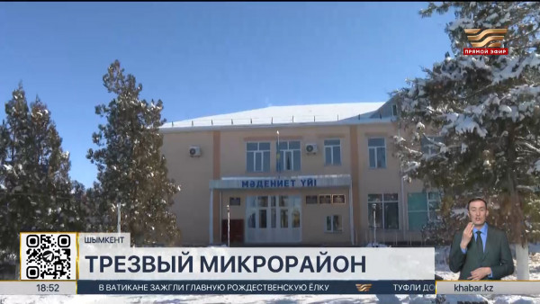 Самый трезвый микрорайон нашли в Шымкенте