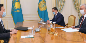 Глава государства обсудил с послом КНР развитие сотрудничества Казахстана и Китая