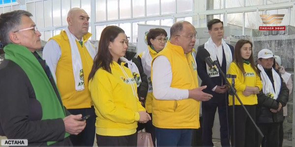 &laquo;Ауыл&raquo; партия өкілдері электротехникалық зауытқа барды