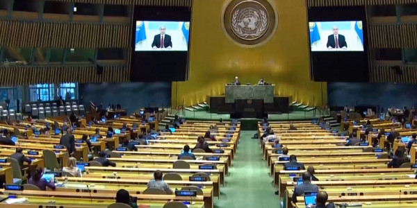 Қ.Тоқаев БҰҰ Бас Ассамблеясы 75-сессиясының жалпысаяси дебаттарында сөз сөйледі