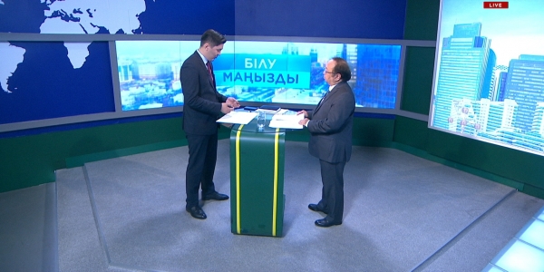 Қазақстан Республикасы Президентін ұлықтау рәсімі. Қанат Оспанов. &laquo;Білу маңызды&raquo;