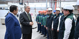 Президент посетил завод Metal Former