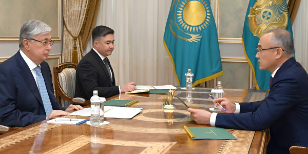 Президент Ұлттық банк төрағасы Ғалымжан Пірматовты қабылдады