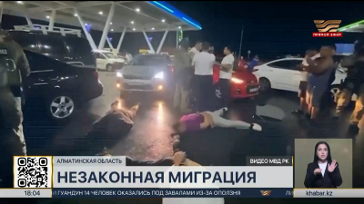Канал незаконной миграции пресекли в Алматинской области