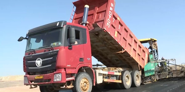 На дороге Караганда-Балхаш возобновлены строительные работы