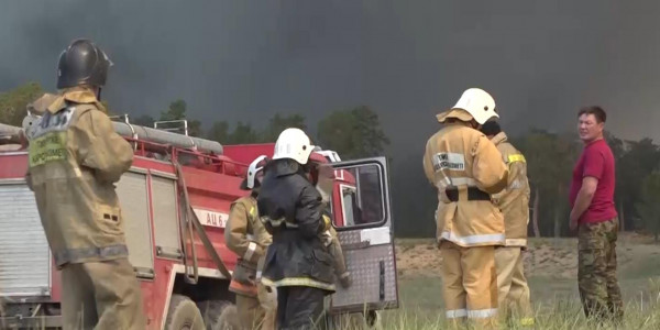 Абай облысындағы алапат өртті сөндіру жалғасып жатыр