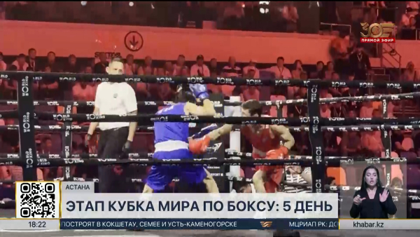 Кубок мира по боксу: 5 казахстанских боксеров выйдут на ринг в четвертьфинале