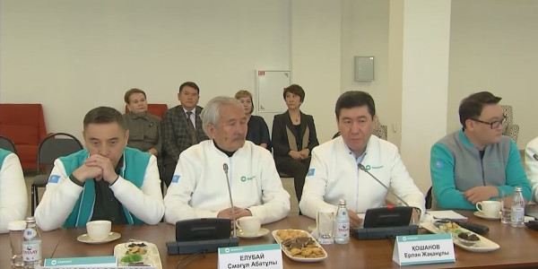 &laquo;AMANAT&raquo; партиясының мүшелері Түркістан облысында сайлаушылармен кездесті