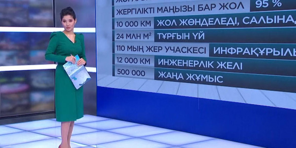 2025 жылға қарай ауыл халқы 100% ауызсумен қамтылады