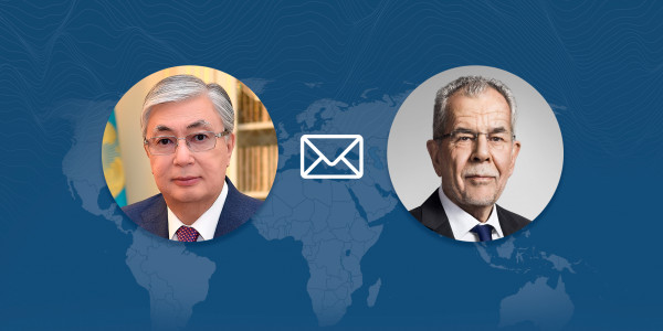 Глава государства направил поздравительную телеграмму Федеральному Президенту Австрии