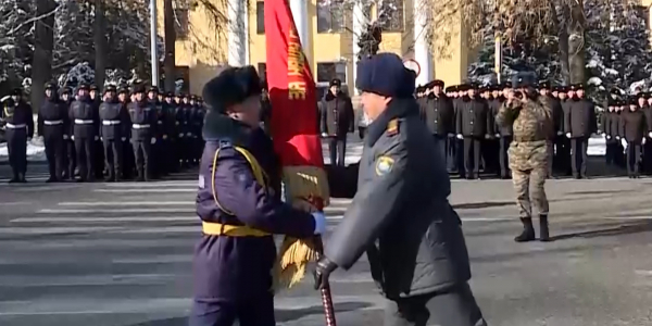 Церемония передачи эстафеты памяти к 75-летию Победы прошла в Талдыкоргане