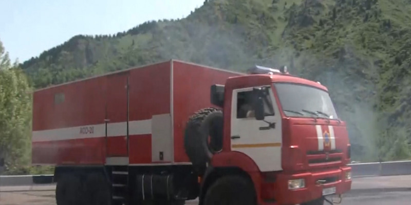 Пожарно-тактические учения «Огонь-2022» прошли в горах Заилийского Алатау
