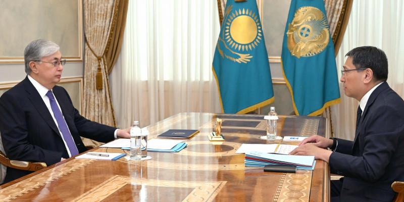 Президент Алматы қаласының әкімі Ерболат Досаевты қабылдады