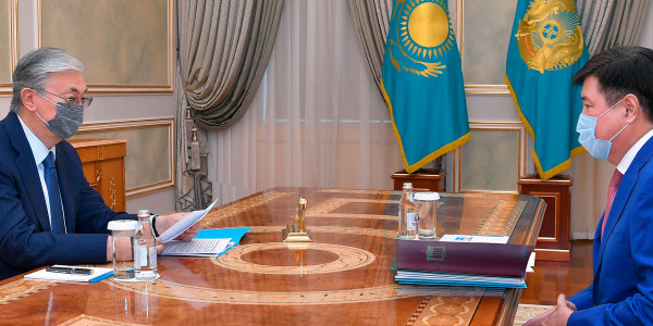 К.Токаев принял председателя Верховного суда