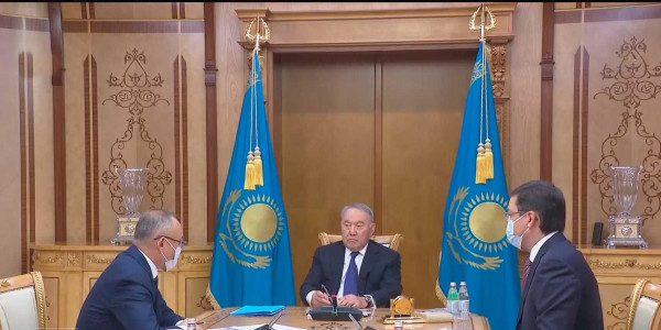 Н. Назарбаев &laquo;Қазатомөнеркәсіп&raquo; ҰАК&raquo; АҚ Басқарма төрағасы Ғалымжан Пірматовты қабылдады