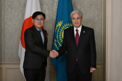 Касым-Жомарт Токаев принял главу компании Rakuten Group