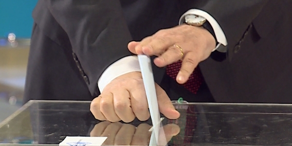 Қасым-Жомарт Тоқаев дауыс берді