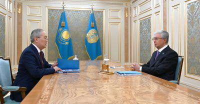 Қасым-Жомарт Тоқаев Қаржылық мониторинг агенттігінің төрағасын қабылдады