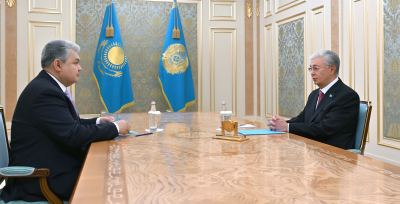 Президент жаңадан тағайындалған Сыртқы істер министрін қабылдады