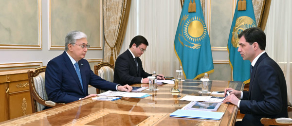 Мемлекет басшысы Андрей Лаврентьевті қабылдады