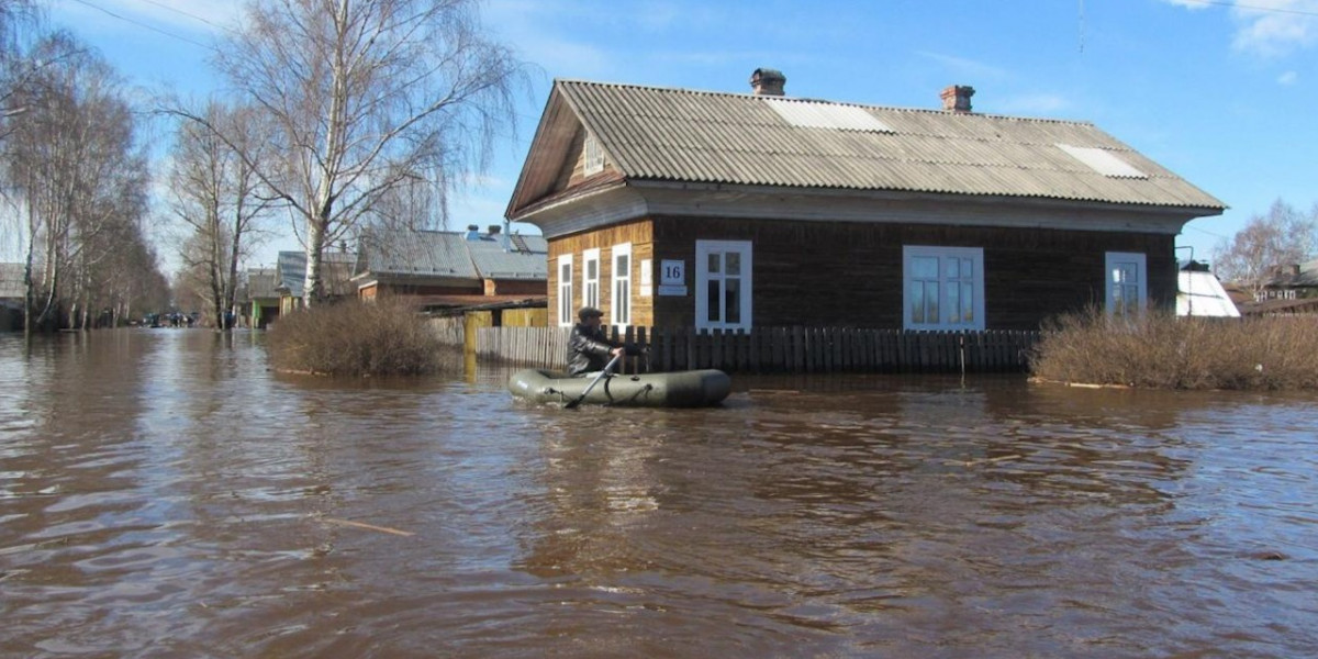 Сельчане Северо-Казахстанской области спасаются от наводнения