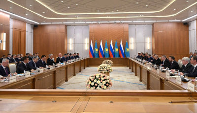 Қазақстан мен Ресей президенттері кеңейтілген құрамда келіссөз жүргізді