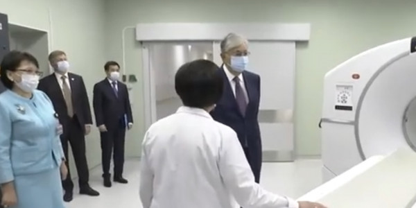 Мемлекет басшысы Ядролық медицина орталығына барды