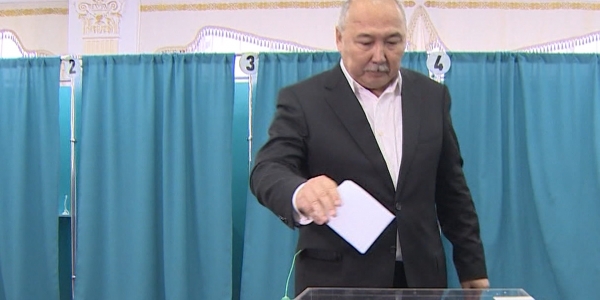 ҚР Президенттігіне үміткер Аманкелді Таспихов дауыс берді