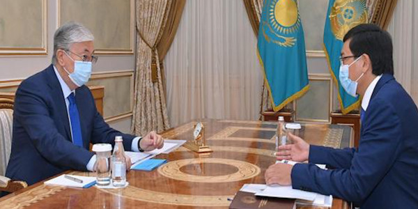 Асхат Аймағамбетов Президентке жаңа оқу жылына дайындық барысын баяндады