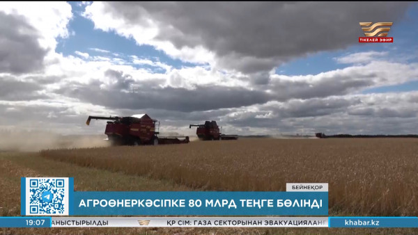 СҚО-ның агроөнеркәсіп саласын дамытуға 80 млрд теңге бөлінді